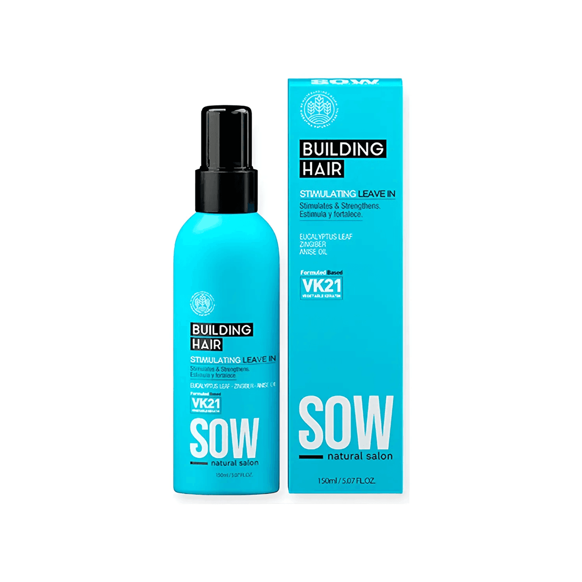 Tónico densificante Building Hair Stimulating Leave in 150 ml