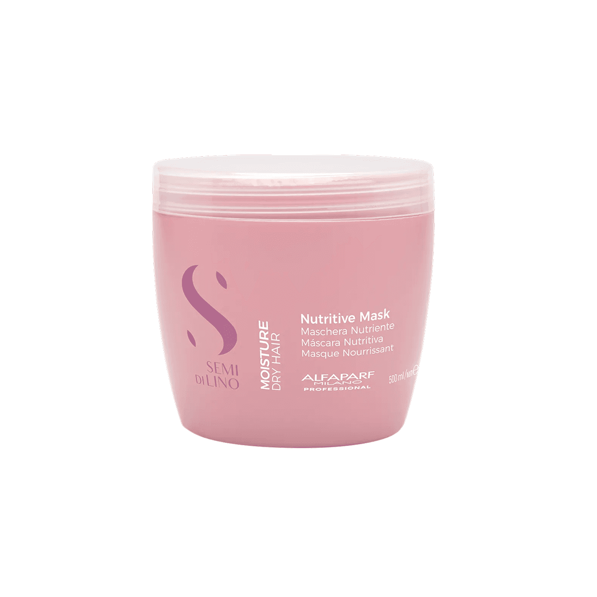 Máscara nutritiva Semi Di Lino Moisture 500 ml