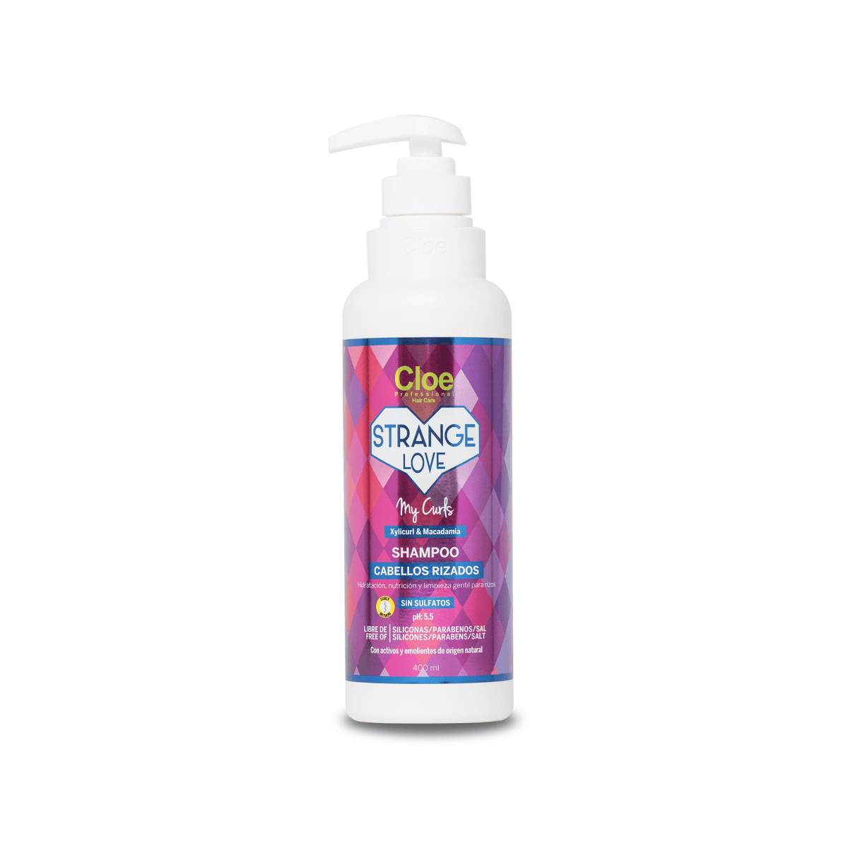Shampoo hidratante Strange Love 400 ml