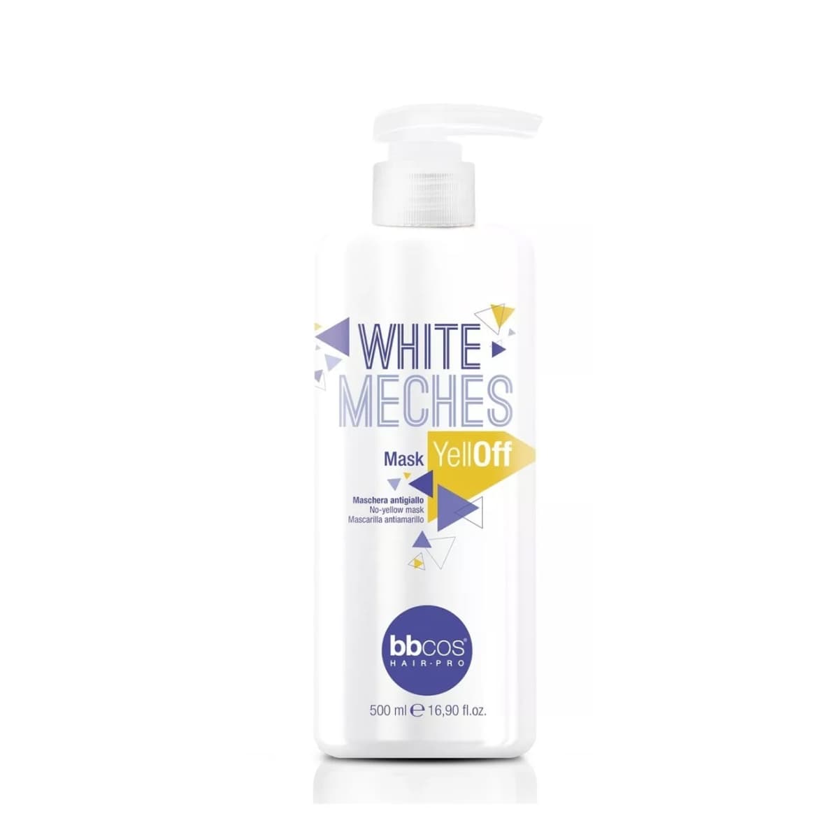 Máscara matizadora White Meches YellOff 500 ml