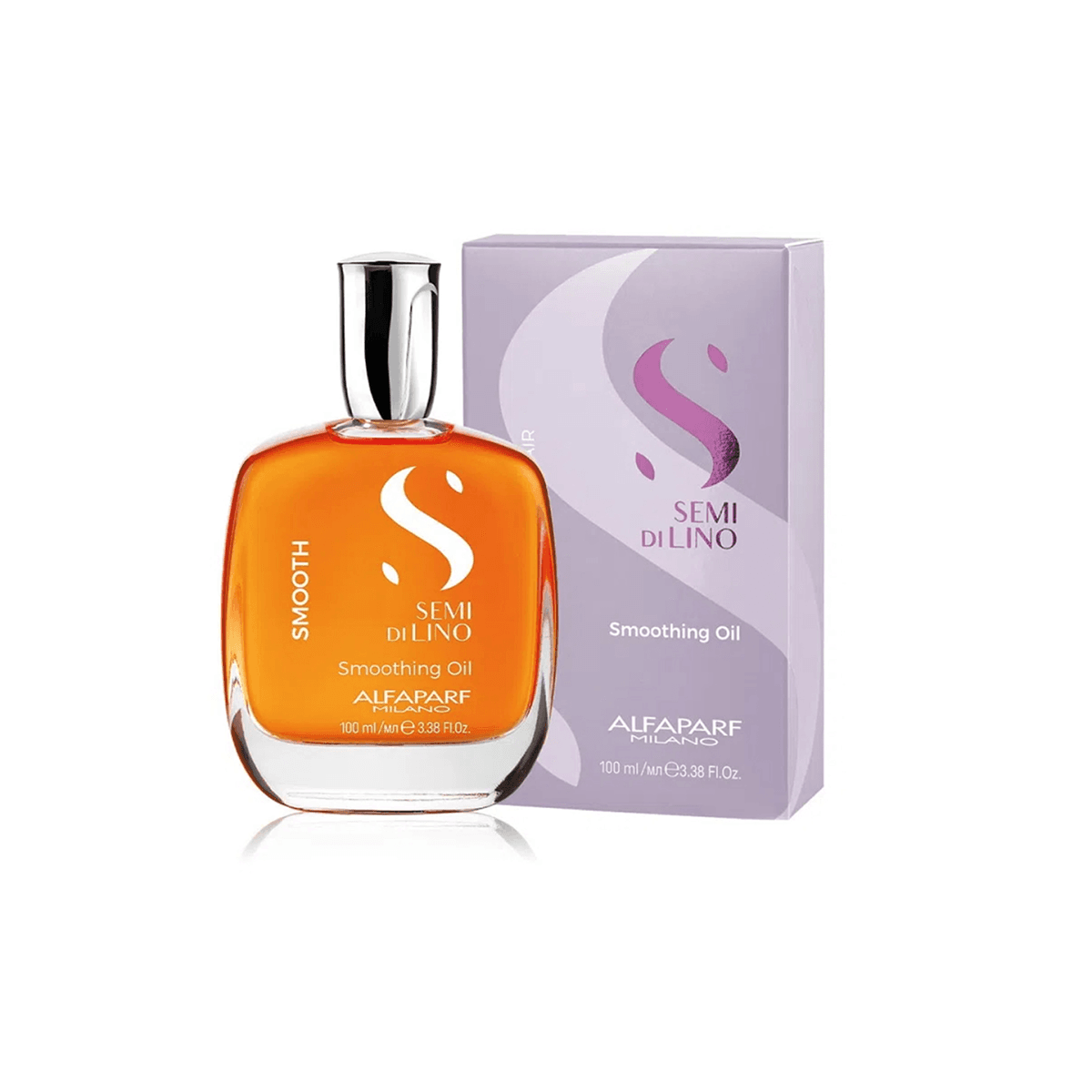 Aceite alisador anti-frizz Semi Di Lino Smooth 100 ml