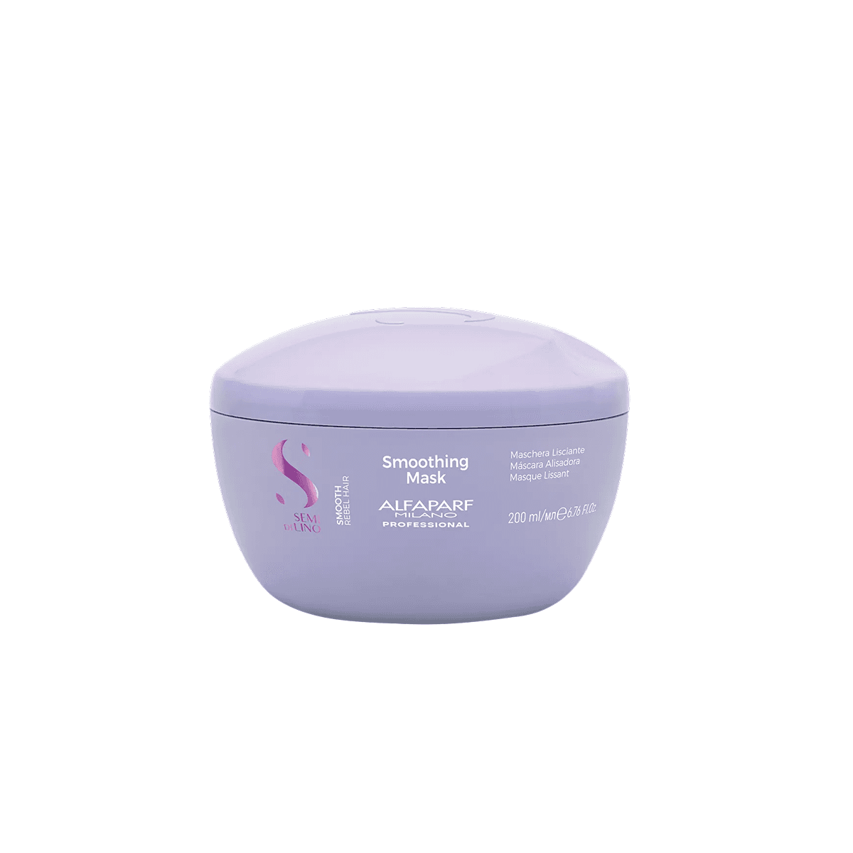 Máscara alisadora antifrizz Semi Di Lino Smooth 200 ml