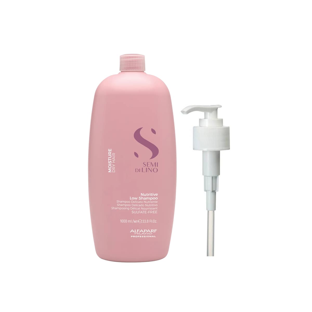 Shampoo nutritivo Semi Di Lino Moisture 1000 ml