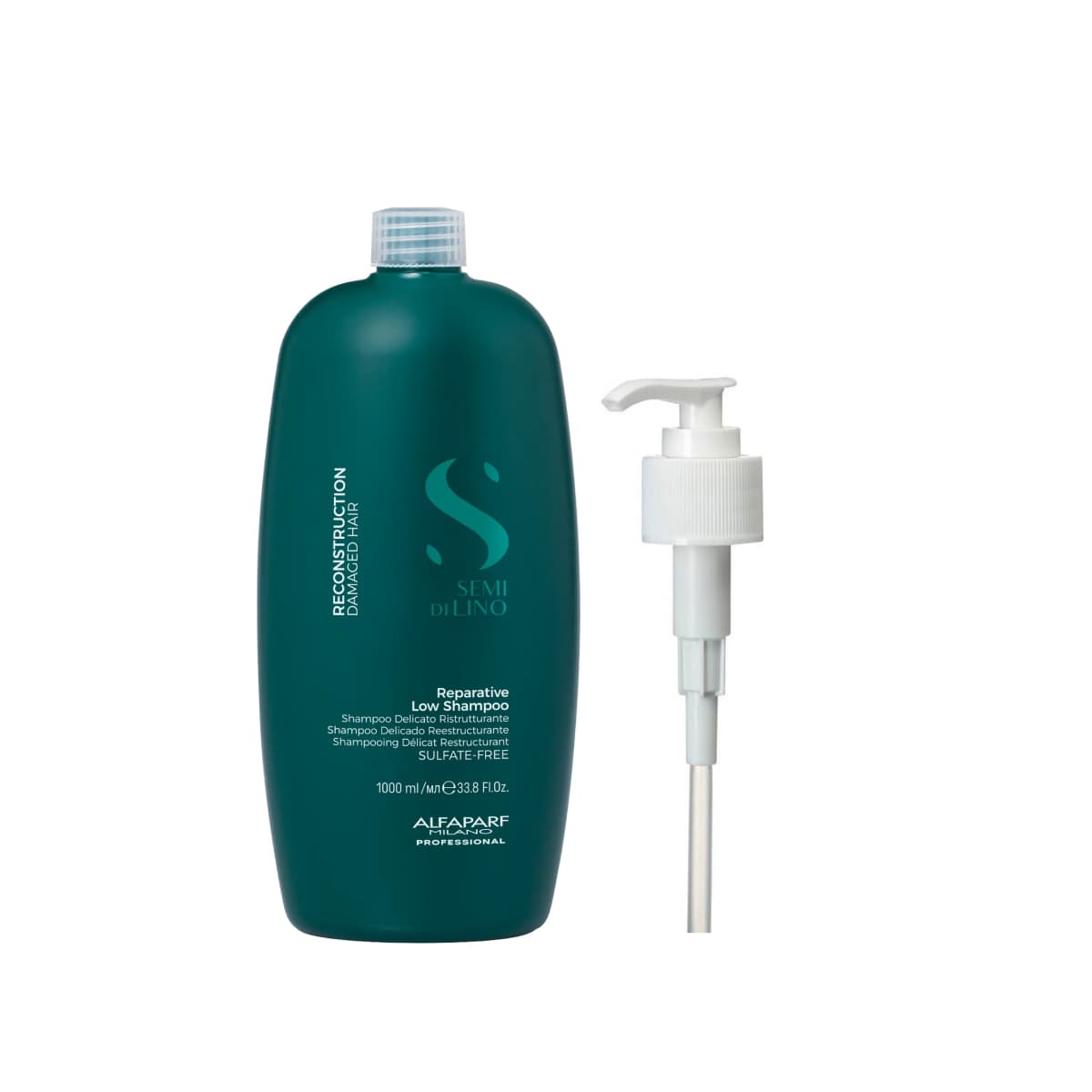 Shampoo reesctructurante Semi Di Lino Reparative 1000 ml