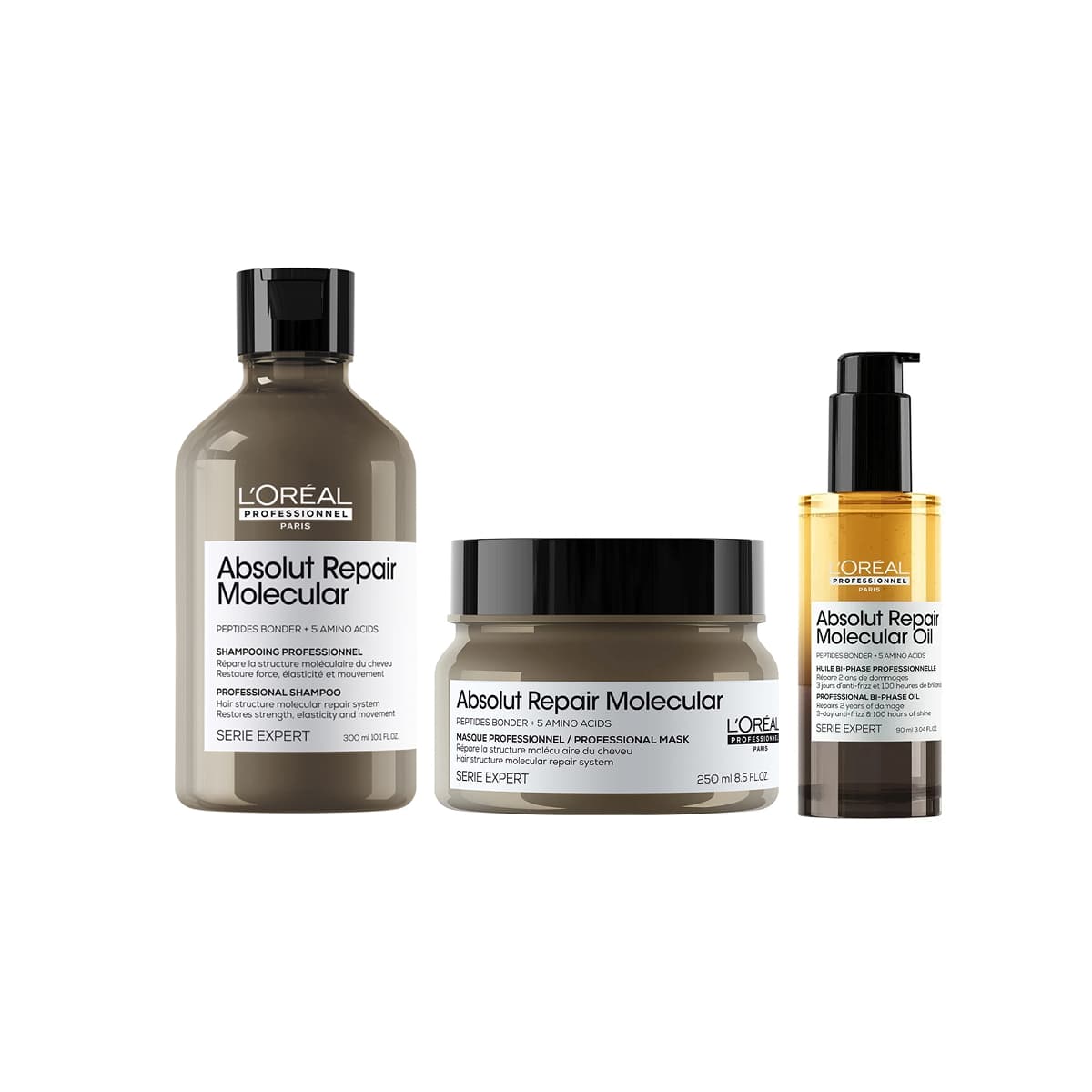 Pack Absolut Repair Molecular para cabello dañado